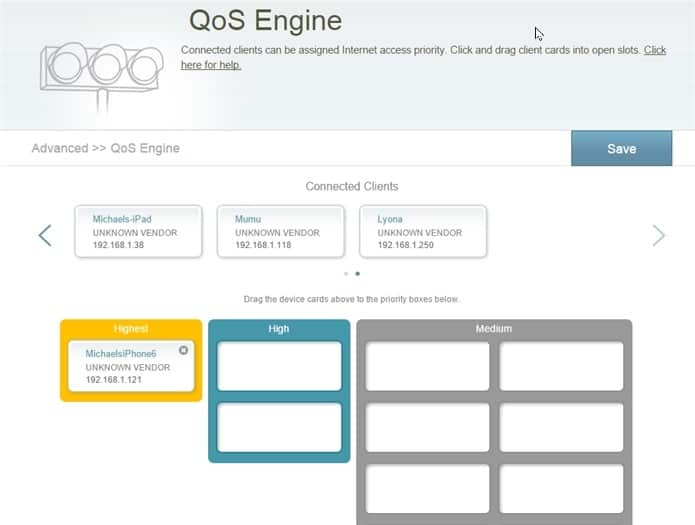 QoS Engine