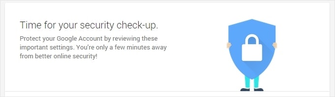 Google Security Checkup