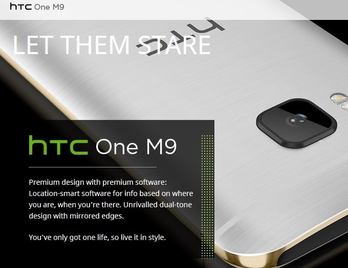 HTC One M9 Australia telco plans