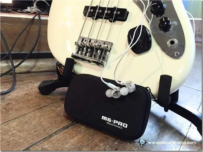 MEElectronics M6 PRO Bass guitar Fender