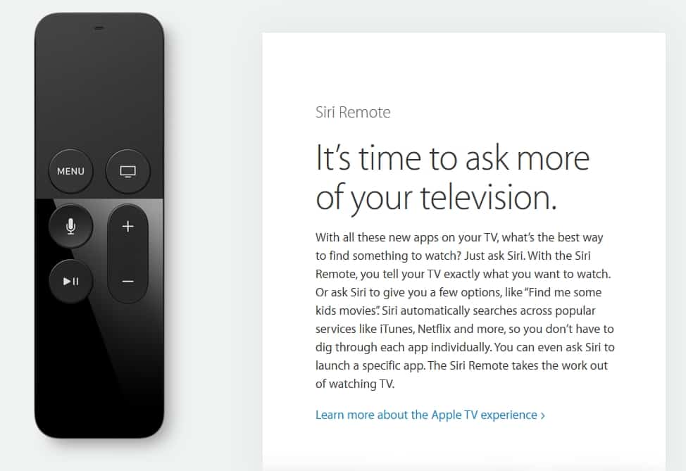 Apple TV Remote