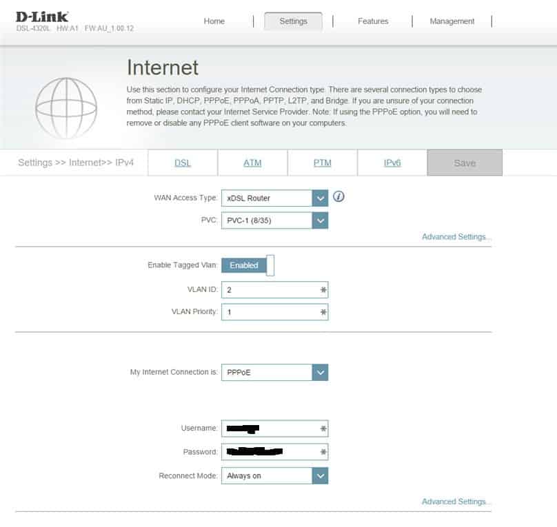 Taipan vDSL