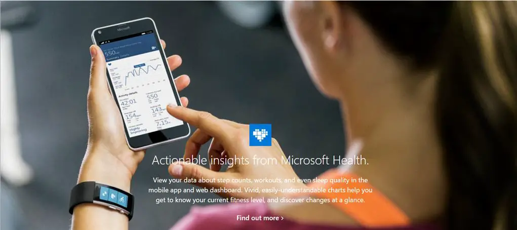 Microsoft Band Fitness