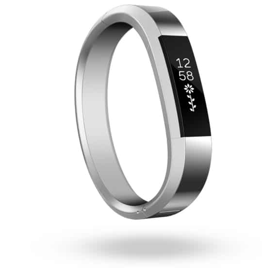 silver fitbit
