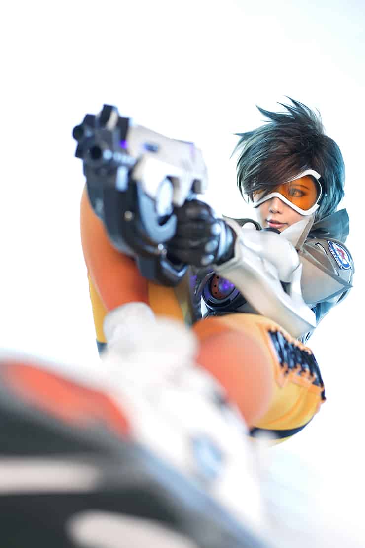 Overwatch Tracer Cosplay