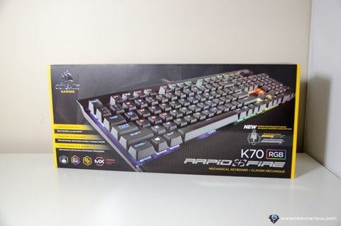 Corsair K70 RGB RAPIDFIRE-1