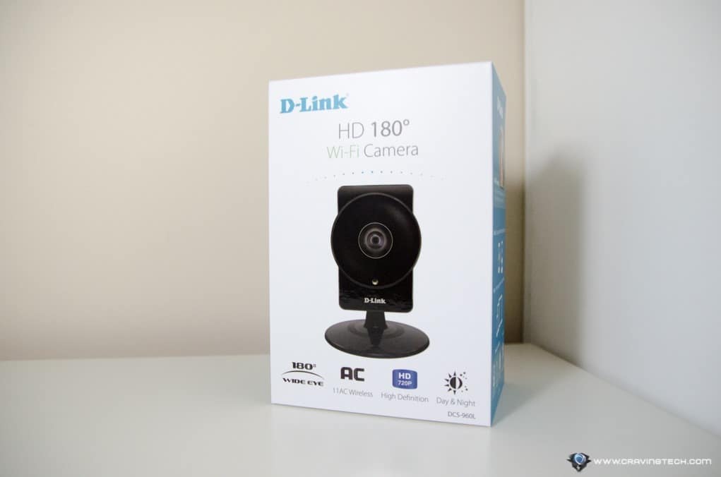 D-Link HD Wide Angle security camera-1