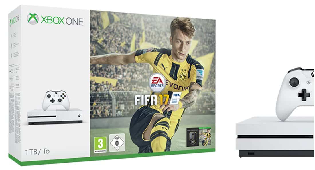 Xbox One S with FIFA 17