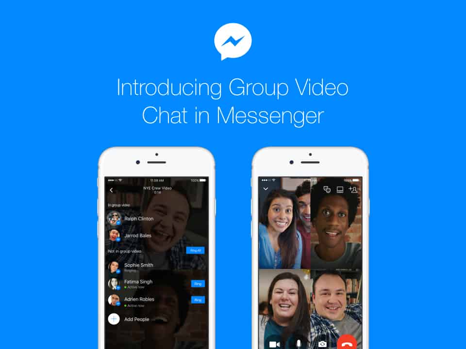 facebook group video calls