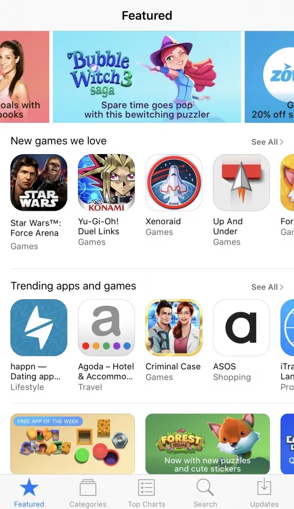 How to find a fun App on the iOS App Store