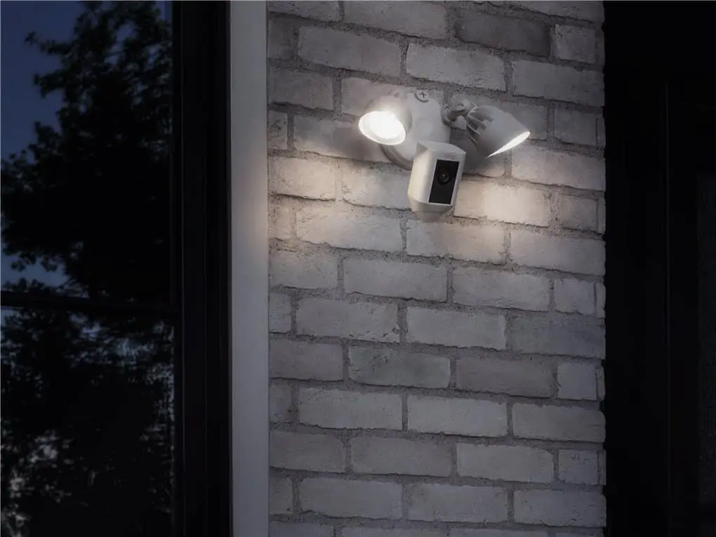 Ring floodlight camera