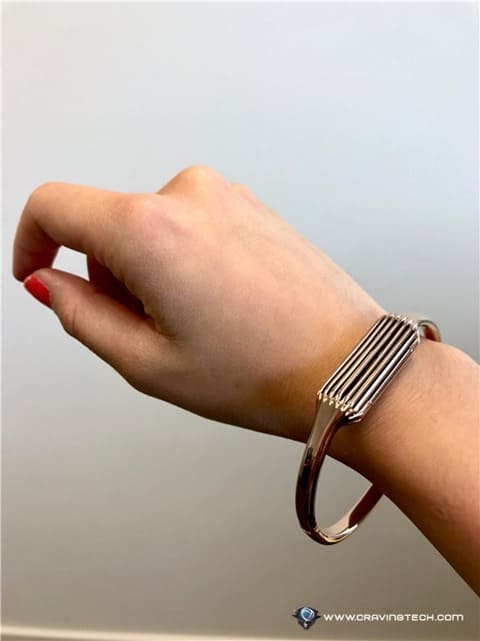 Fitbit Flex 2 Review accessories on wrist