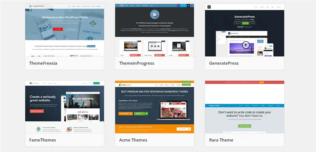 WordPress Themes