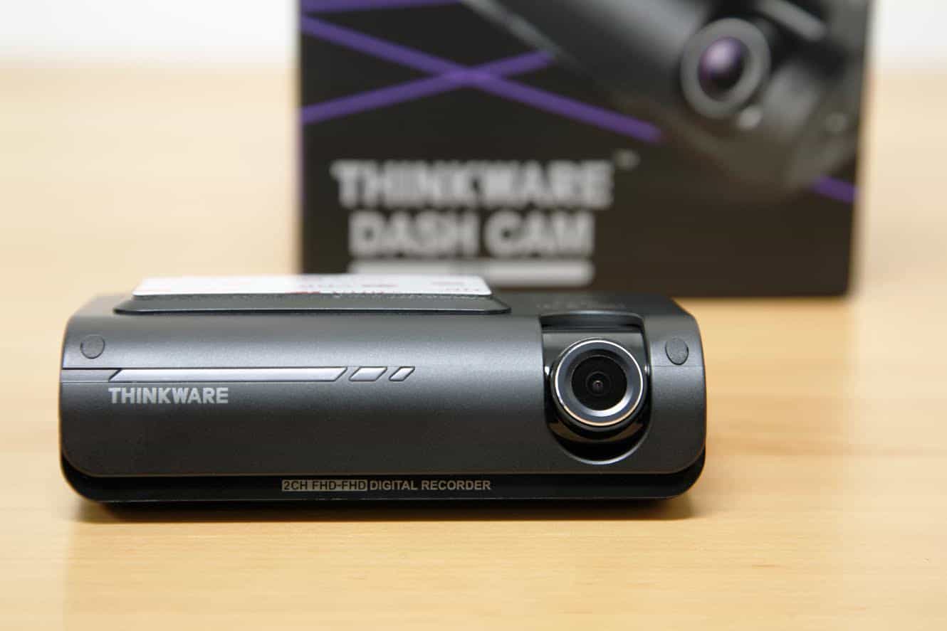 Thinkware F770 Review front lens