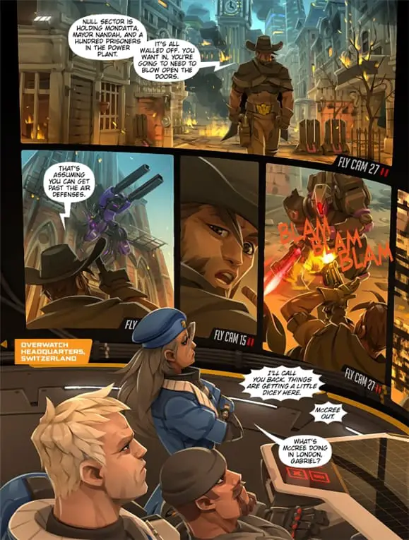 Overwatch Uprising comic