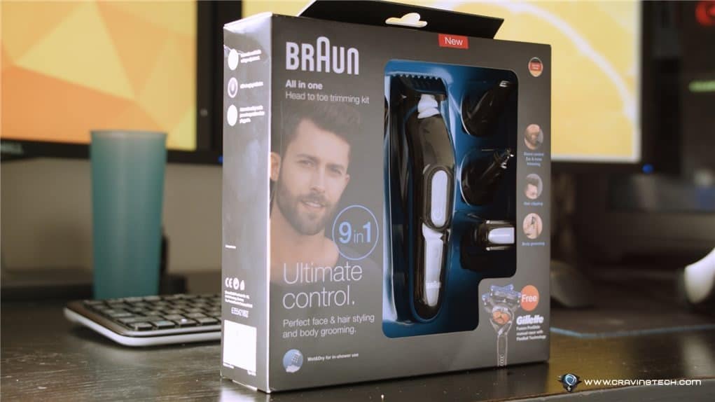 braun face and head trimming kit review