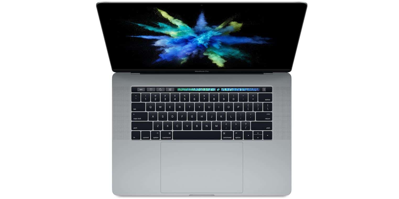 macbook with touchbar