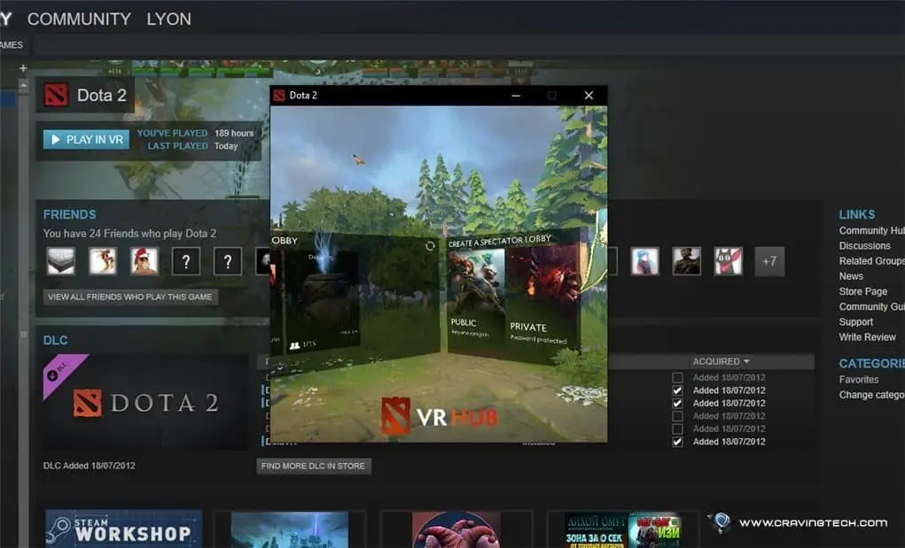 Dota 2 VR