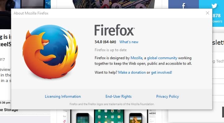 Firefox 54