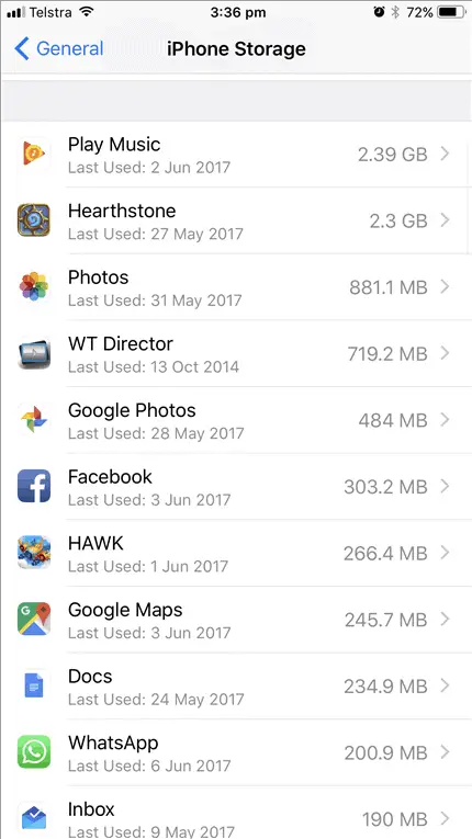 How to save storage space on iPhone