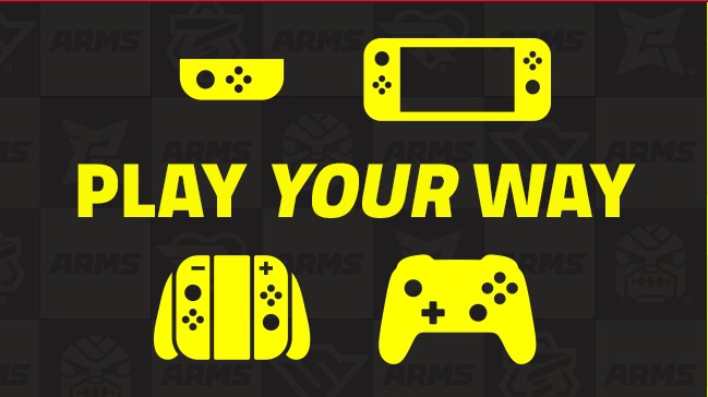 Nintendo ARMS ways to play