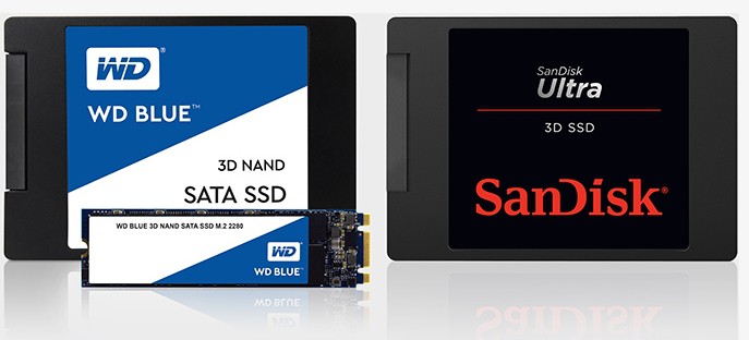 WD Sandisk 3D NAND SSD