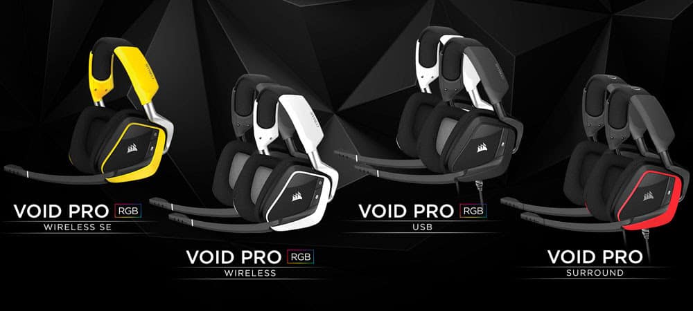 Corsair VOID PRO headsets