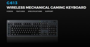 World’s First Wireless Gaming Keyboard announced by Logitech, not Razer