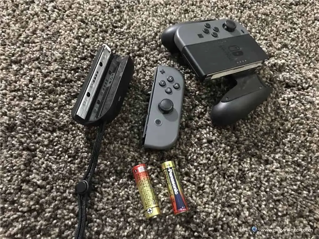 Game longer with Nintendo Switch JoyCon AA Battery Pack