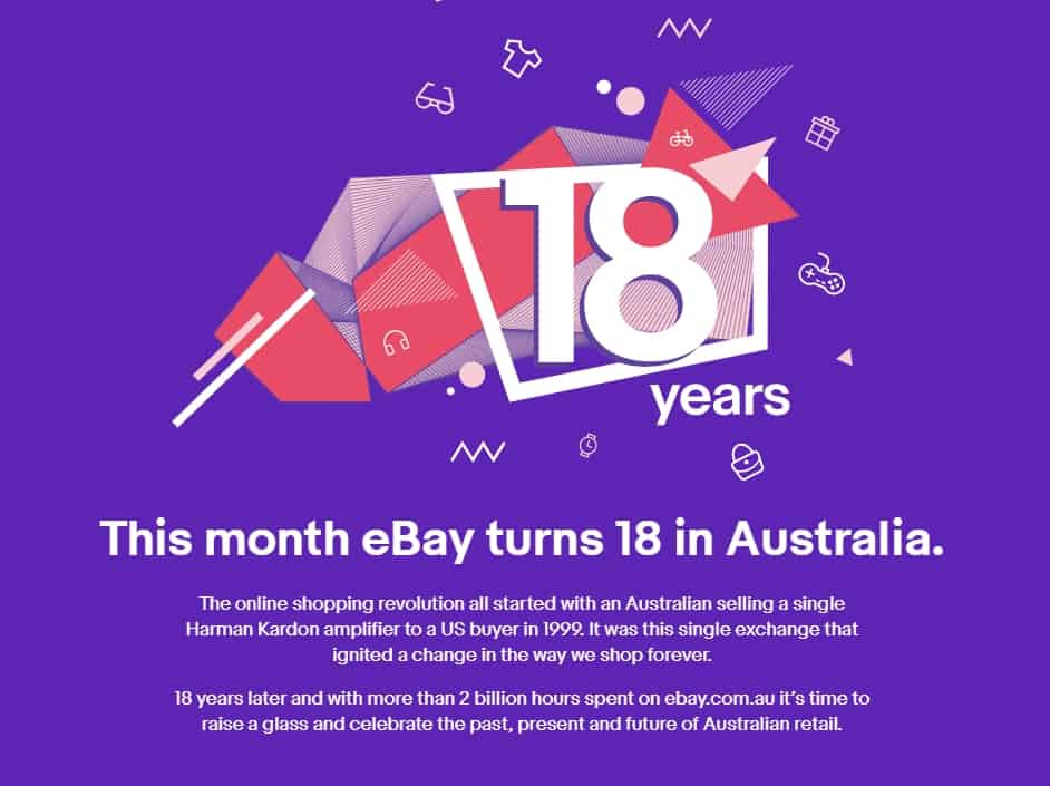 eBay anniversary