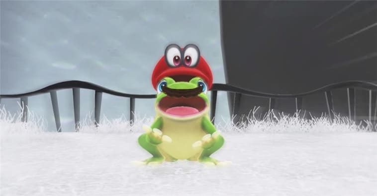 Super Mario Odyssey mind control