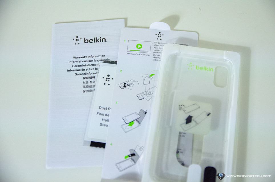 Belkin Screenforce Invisiglass Ultra Screen Protection For