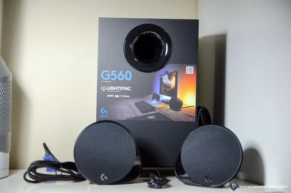 logitech g560 speakers review