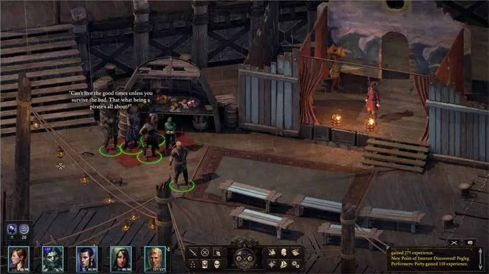 Pillars of Eternity II - Companion Chat