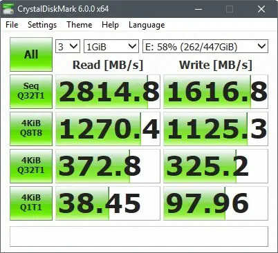 Kingston KC1000 Benchmark