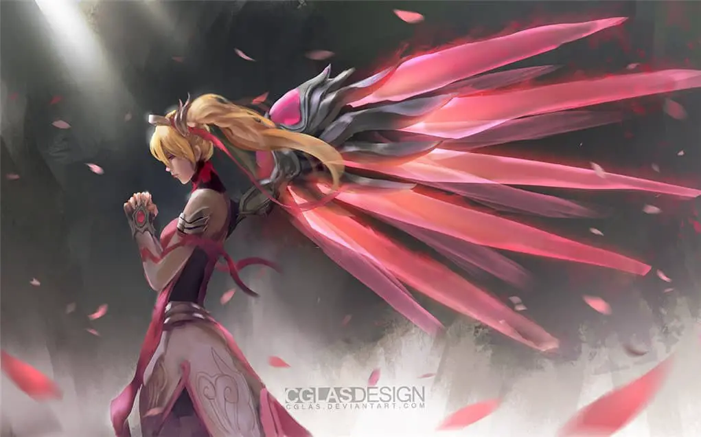 Pink Mercy Wallpaper