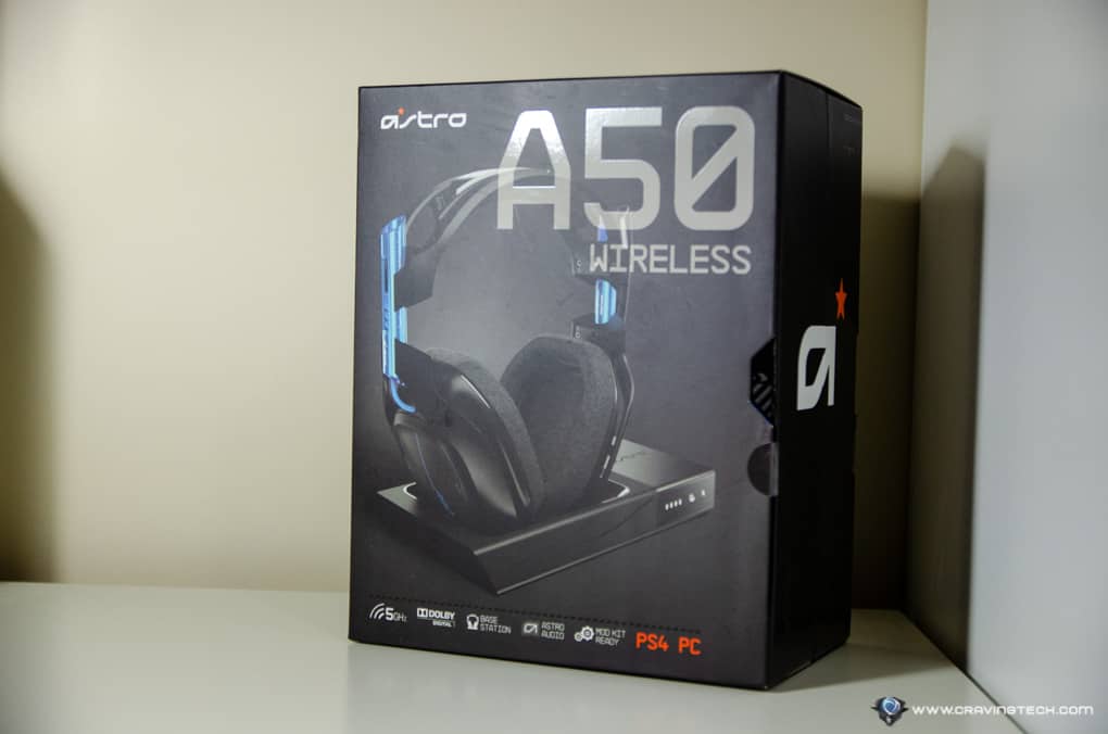 The most convenient Wireless Gaming Headset around Astro A50