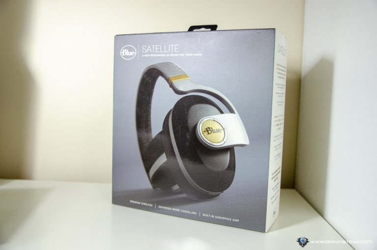 Blue Satellite Bluetooth Wireless headphone-2