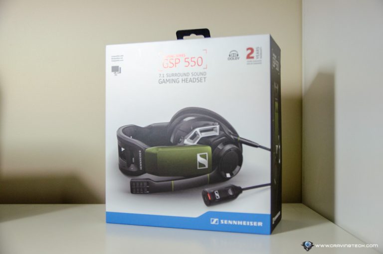 Sennheiser GSP 550 Packaging