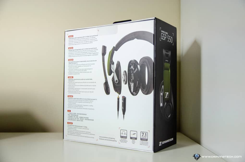 オーディオ機器 ヘッドフォン Sennheiser GSP 550 Review - High End Gaming Headset from Sennheiser