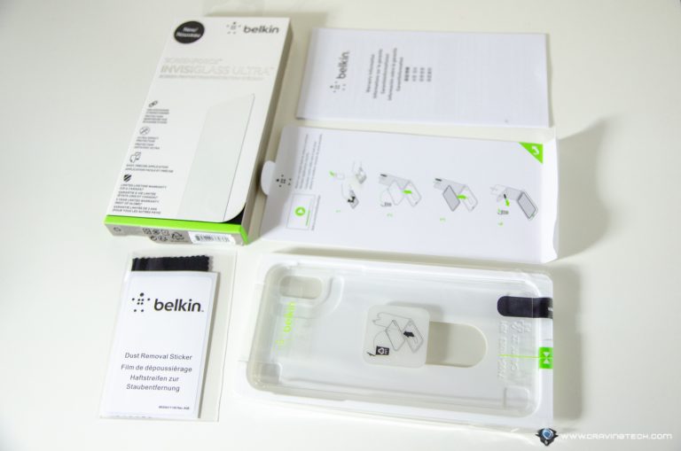 Belkin InvisiGlass Ultra Packaging