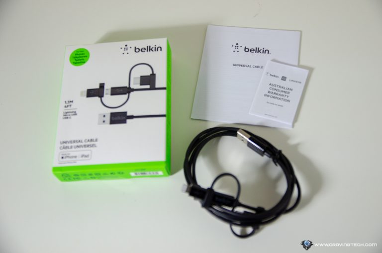 Belkin Universal 3-in-1 Cable-1