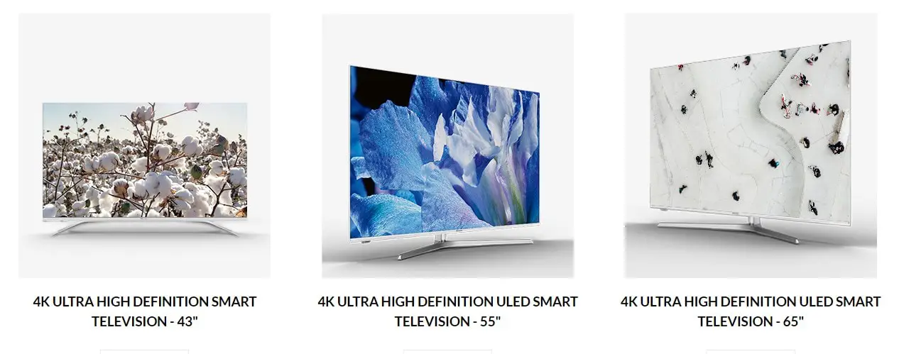 Hisense TV Designer Collection