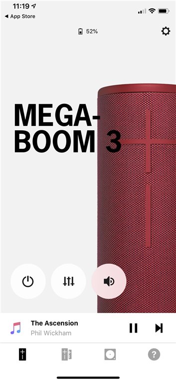 MEGABOOM 3 app