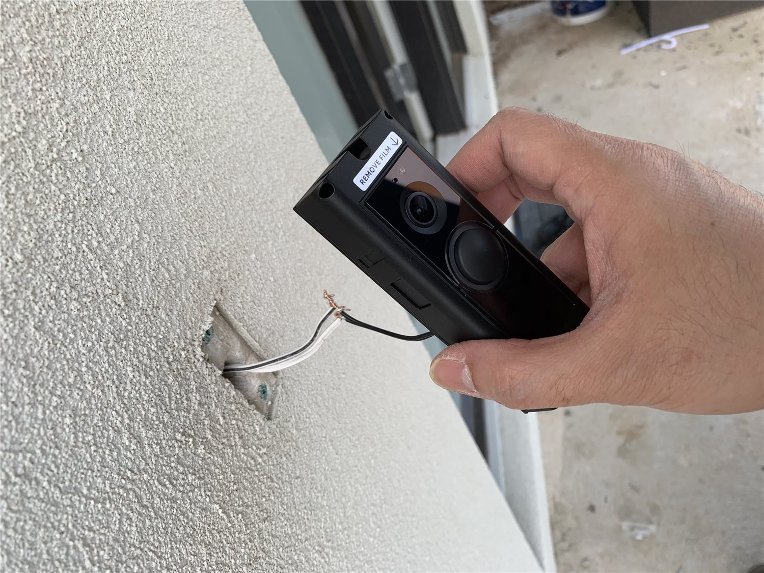 ring video pro doorbell installation