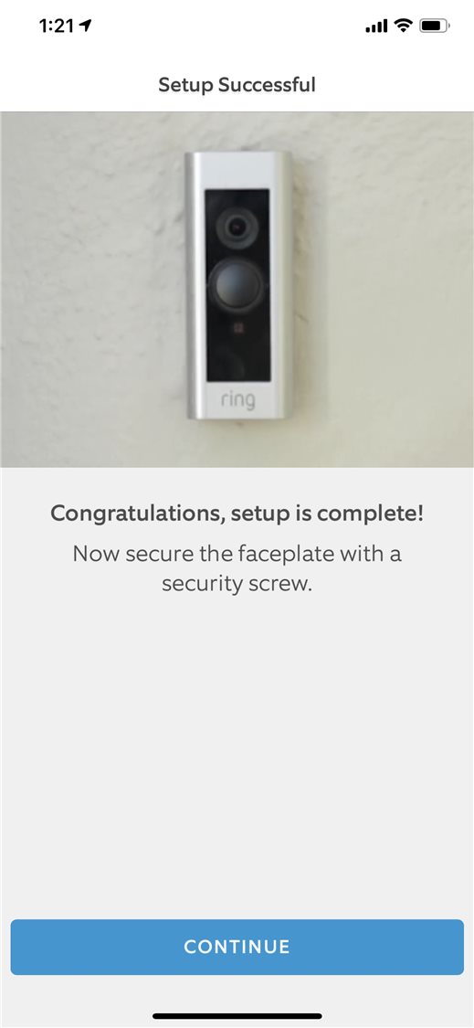 Ring Video Doorbell Pro app