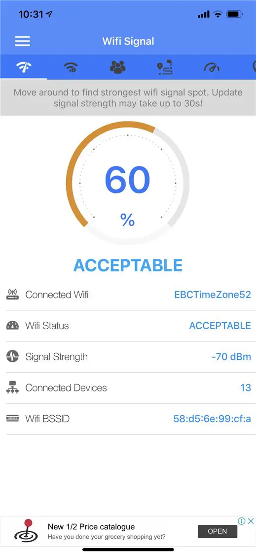 D-Link COVR 2022 Wi-Fi Signal