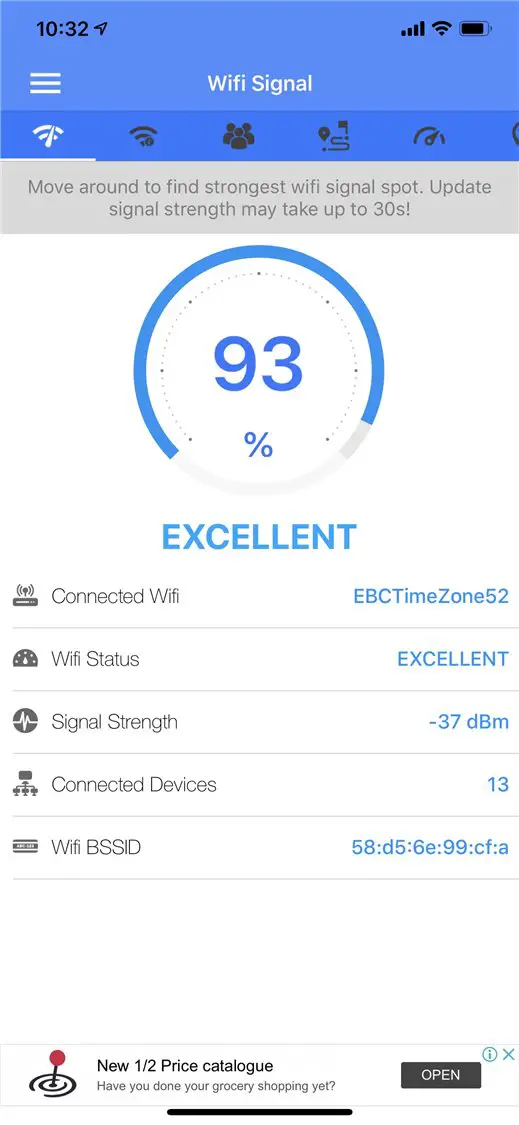 D-Link COVR 2022 Wi-Fi Signal