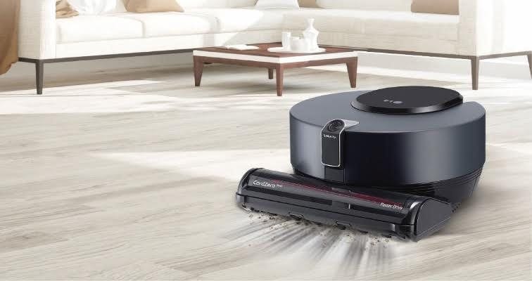 LG’s latest robotic vacuum cleaner comes with a built-in AI