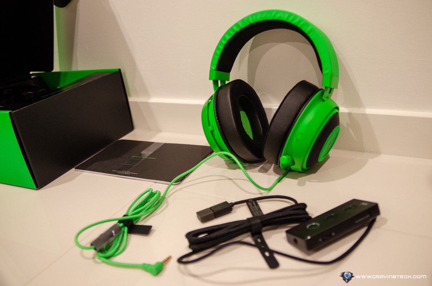 Razer Kraken Tournament Edition Packaging Contents